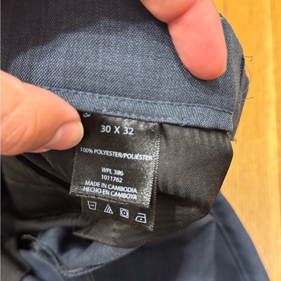 Haggar - Blue Dress Pants - Picture 5 of 6